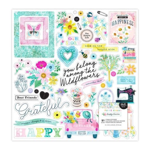 Foam Stickers - Happy Haven - Paige Evans