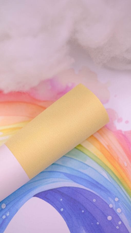 Tela de Encuadernar - Amarillo - Rainbow - Johanna Rivero