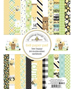 Block 6x8 - Bee Happy