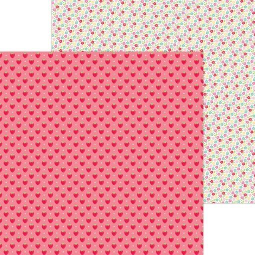 Papel 12x12 - Very Berry - Berry Sweet