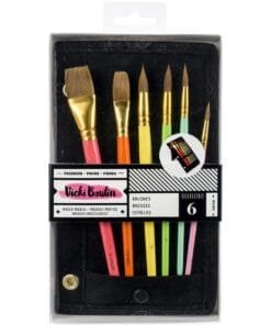 Pinceles - Mixed Media - Vicki Boutin