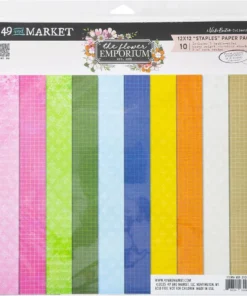Kit de Papeles 12x12 - Básicos - The Flower Emporium