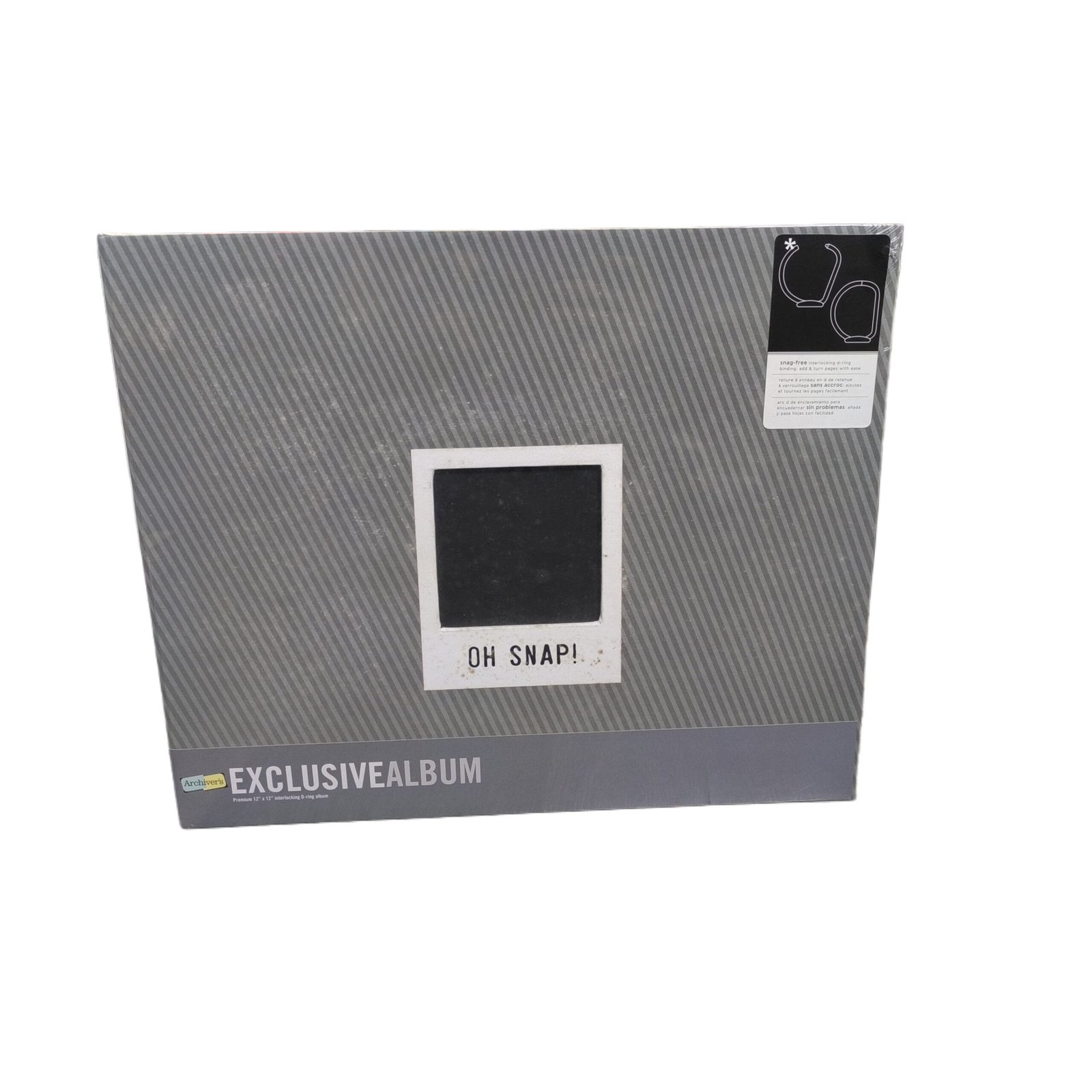 Álbum 12x12 - Rayas - American Crafts