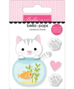 Sticker - Bella Pop - Curious Kitty