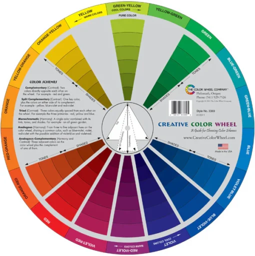 Rueda de Color - 9.25" de diámetro - The Color Wheel Company - Image 2