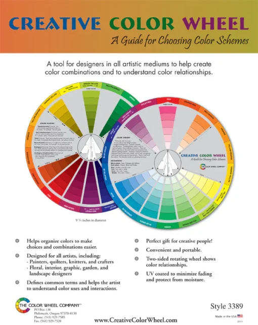 Rueda de Color - 9.25" de diámetro - The Color Wheel Company - Image 3