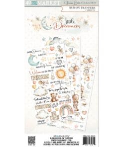 Alternative view of Set de Stickers Rub-On - Transfers - Little Dreamer