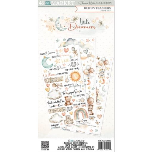 Set de Stickers Rub-On - Transfers - Little Dreamer - Image 2