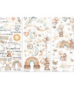 Set de Stickers Rub-On - Transfers - Little Dreamer