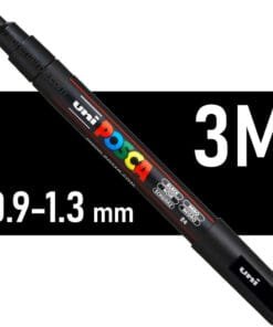 Alternative view of Marcador Posca - Negro - 3M