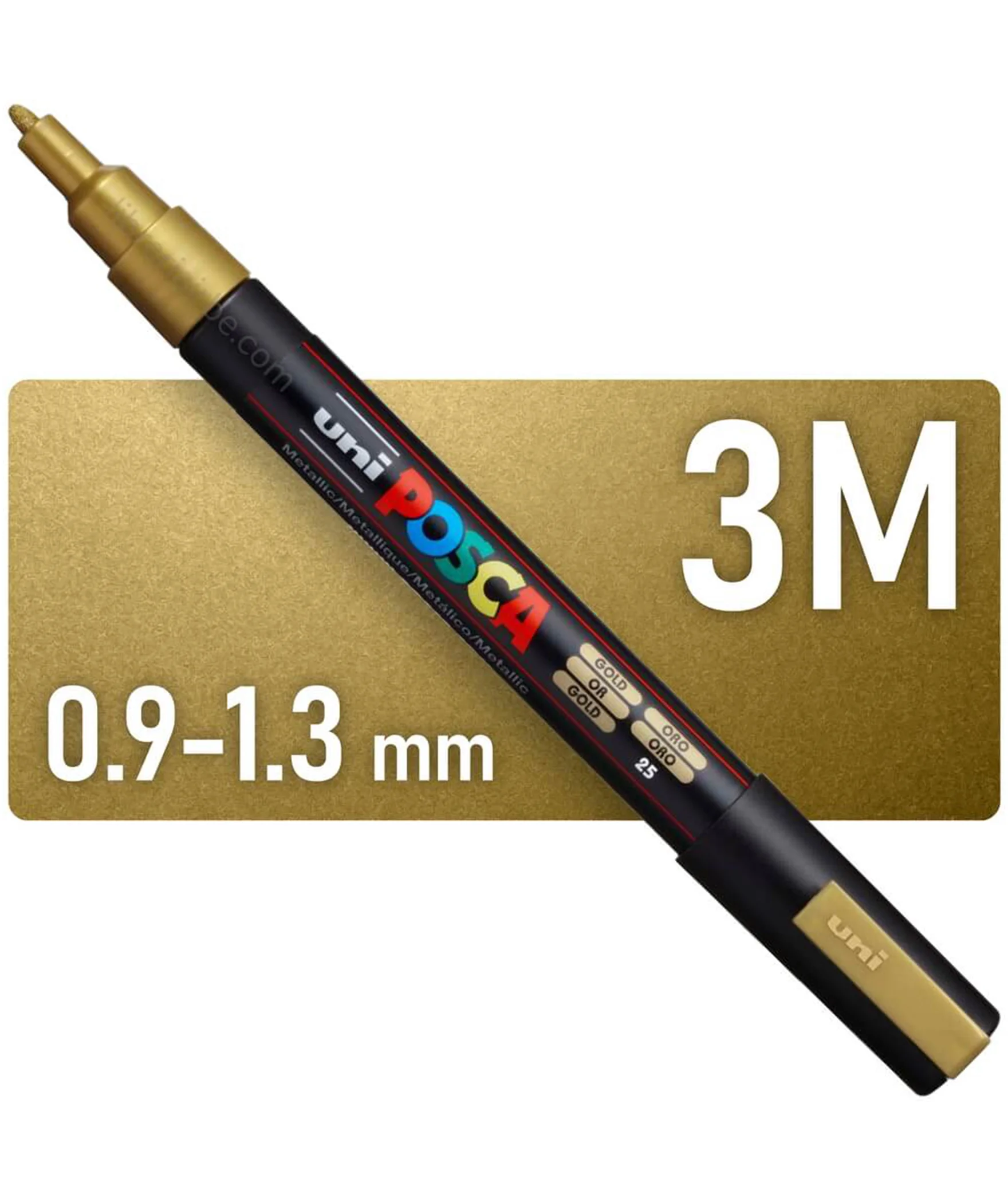 Marcador Posca - Oro - 3M - Image 2