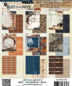 Block 6x8 - Rust and Revs - 49 and Market