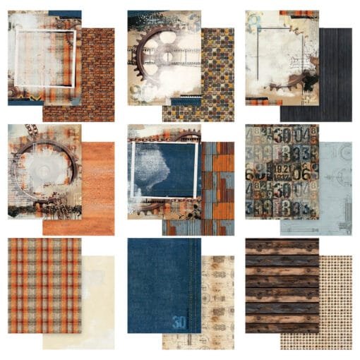 Block 6x8 - Rust and Revs - 49 and Market - Image 2