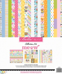 Kit de Colección 12x12 - Meow - Bella BLVD