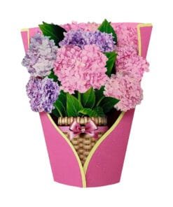 Tarjeta - Bouquet 3D