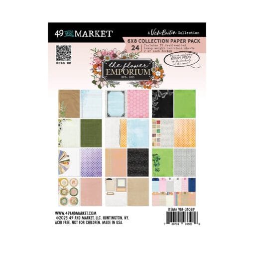 Block de Papeles 6x8 - The Flower Emporium