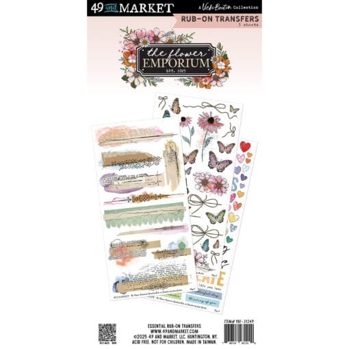 Stickers - Rub Ons - Essentials - The Flower Emporium