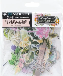 Efímeros - Acetato y Vellum con Foil - The Flower Emporium