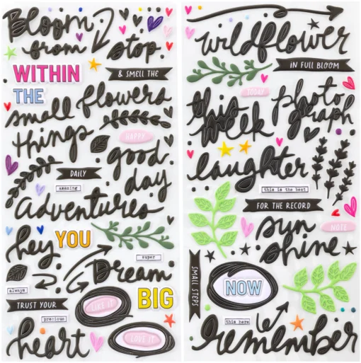 Puffy Stickers - The Flower Emporium