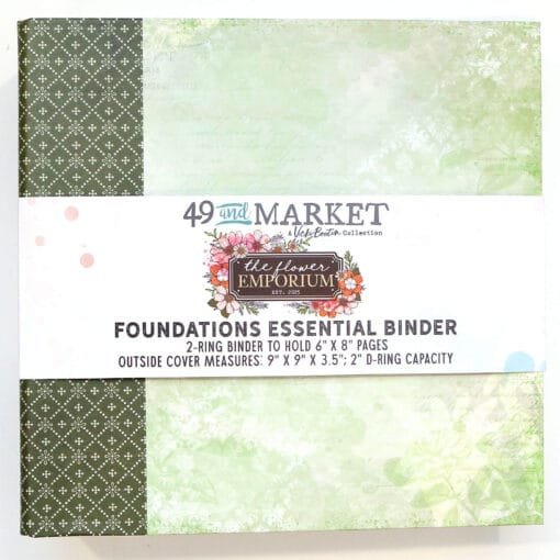 Kit Álbum 6x8 - The Flower Emporium - Vicki Boutin - 49 and Market