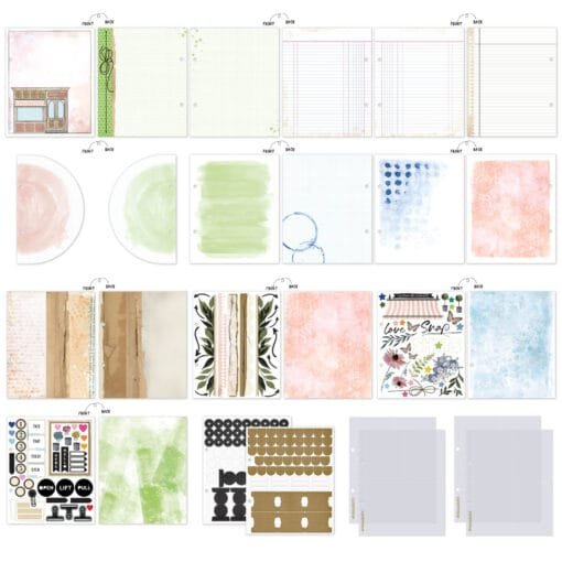 Kit Álbum 6x8 - The Flower Emporium - Vicki Boutin - 49 and Market - Image 2