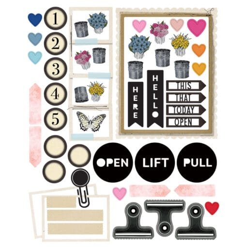 Kit Álbum 6x8 - The Flower Emporium - Vicki Boutin - 49 and Market - Image 6
