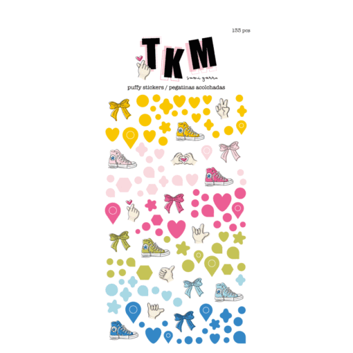 Puffy Stickers - Básicos - TKM