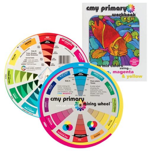 Rueda de Color con Workbook CMY - The Color Wheel Company CMY