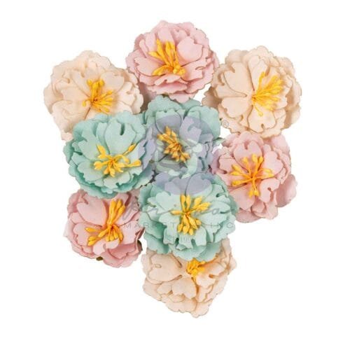 Flores - Pink Clouds - Cherry Sweet - Prima Marketing