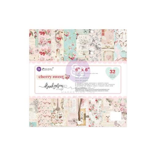 Block 6x6 - Cherry Sweet - Prima Marketing