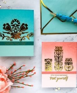 Alternative view of Troquel - Nordic Floral - Spellbinders