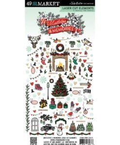Efímeros - Elements Laser Cuts - Mistletoe and Memories - Vicki Boutin - 49 and Market