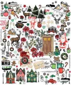 Alternative view of Efímeros - Icons and Titles - Mistletoe and Memories - Vicki Boutin - 49 and Market