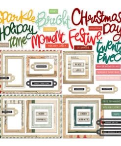 Alternative view of Efímeros - Chipboard Basics - Mistletoe and Memories - Vicki Boutin - 49 and Market
