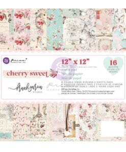 Block de Papeles 12x12 - Cherry Sweet - Prima Marketing