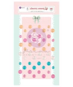 Enamel Dots - Cherry Sweet - Prima Marketing