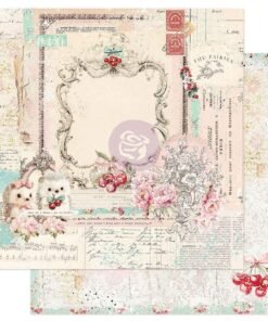 Papel 12x12 - Pink Skies - Cherry Sweet