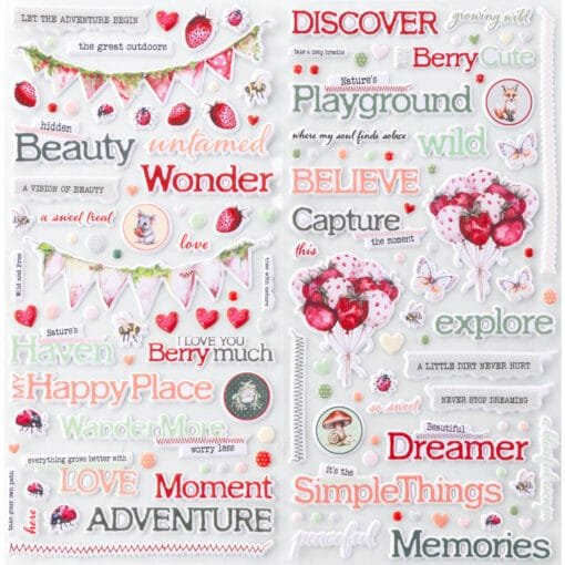 Puffy Stickers - Nature's Haven - 49 and Market - Image 3