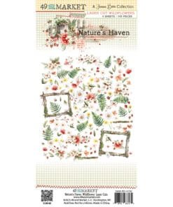 Alternative view of Efímeros - Wildflower - Laser Cuts - Nature's Haven - 49 and Market