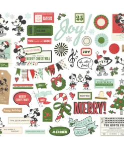 Alternative view of Bits and Pieces - Say Cheese Classic Mouse Christmas - Simple Stories