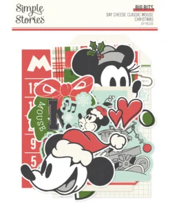 Big Bits and Pieces - Say Cheese Classic Mouse Christmas - Simple Stories