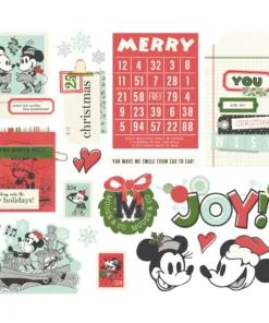 Alternative view of Big Bits and Pieces - Say Cheese Classic Mouse Christmas - Simple Stories