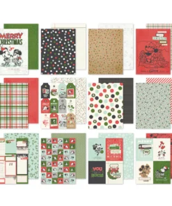 Alternative view of Block de Papeles 6x8 - Say Cheese Classic Mouse Christmas - Simple Stories