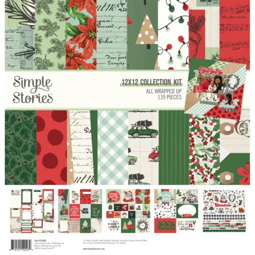 Kit de Papeles 12x12 - All Wrapped Up - Simple Stories