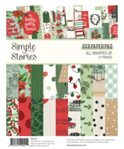 Block de Papeles 6x8 - All Wrapped Up - Simple Stories