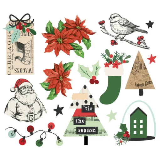 Big Bits and Pieces - All Wrapped Up - Simple Stories - Image 2