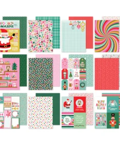 Alternative view of Block de Papeles 6x8 - Hard Candy Christmas - Simple Stories