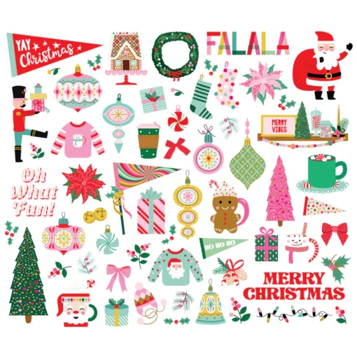 Bits and Pieces - Hard Candy Christmas - Simple Stories - Image 2
