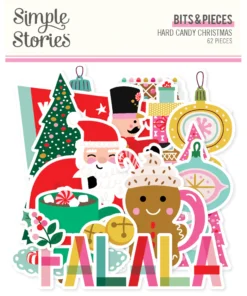 Bits and Pieces - Hard Candy Christmas - Simple Stories