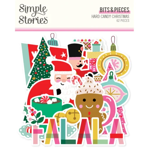 Bits and Pieces - Hard Candy Christmas - Simple Stories